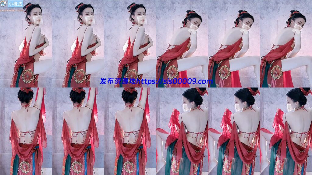 【CC 白妖妖】新增定制敦煌露背舞 雪白无比~独家(2V/328M/9分42) 1