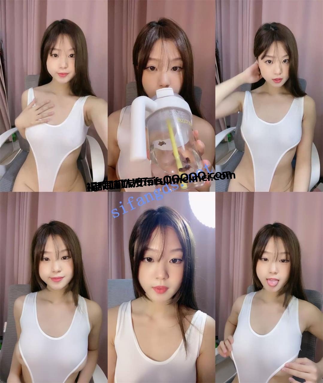 撸管推荐！每次都害我打飞机~【粉嫩少女】自慰~喷水流白浆 5