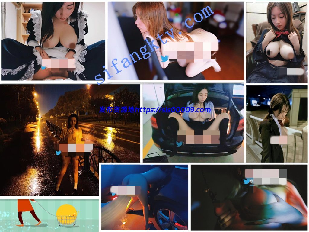 【超级精品】推特 高人气6位推主露出视图合集，各有特色 2