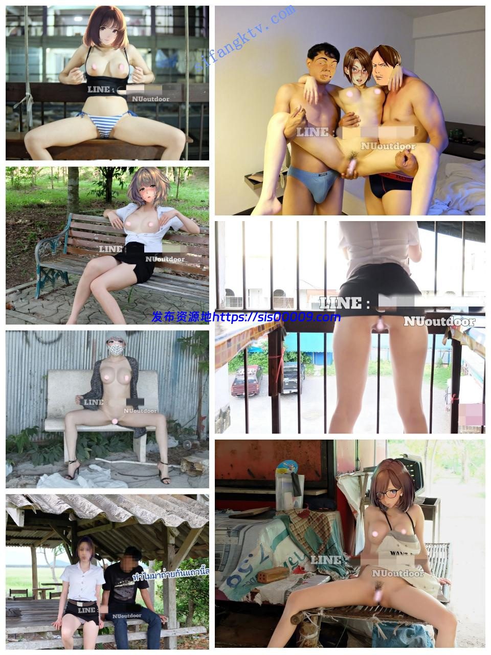 ★★★【露出女神】LINE上泰国outdoor超美身材室外露出/3p淫乱 2 ★★★【露出女神】LINE上泰国outdoor超美身材室外露出/3p淫乱 2