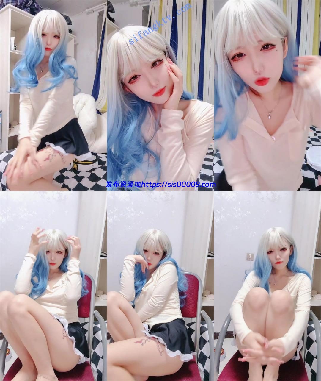 好美好美！今天的妆容yyds【冰雪小白】自慰！骚的不得了~2 2