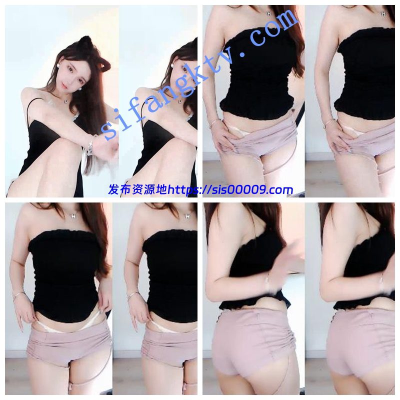 【精品】斗鱼高人气女神【奇领蒙蒙】千元榜福利脱内内 10