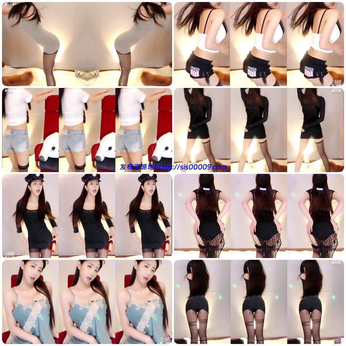 【斗鱼主播】乔妹eve 舞蹈合集（331v 35G） 2