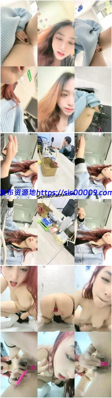 刺激白领【奶白兔兔】颜值女神上班玩跳蛋厕所自慰 1