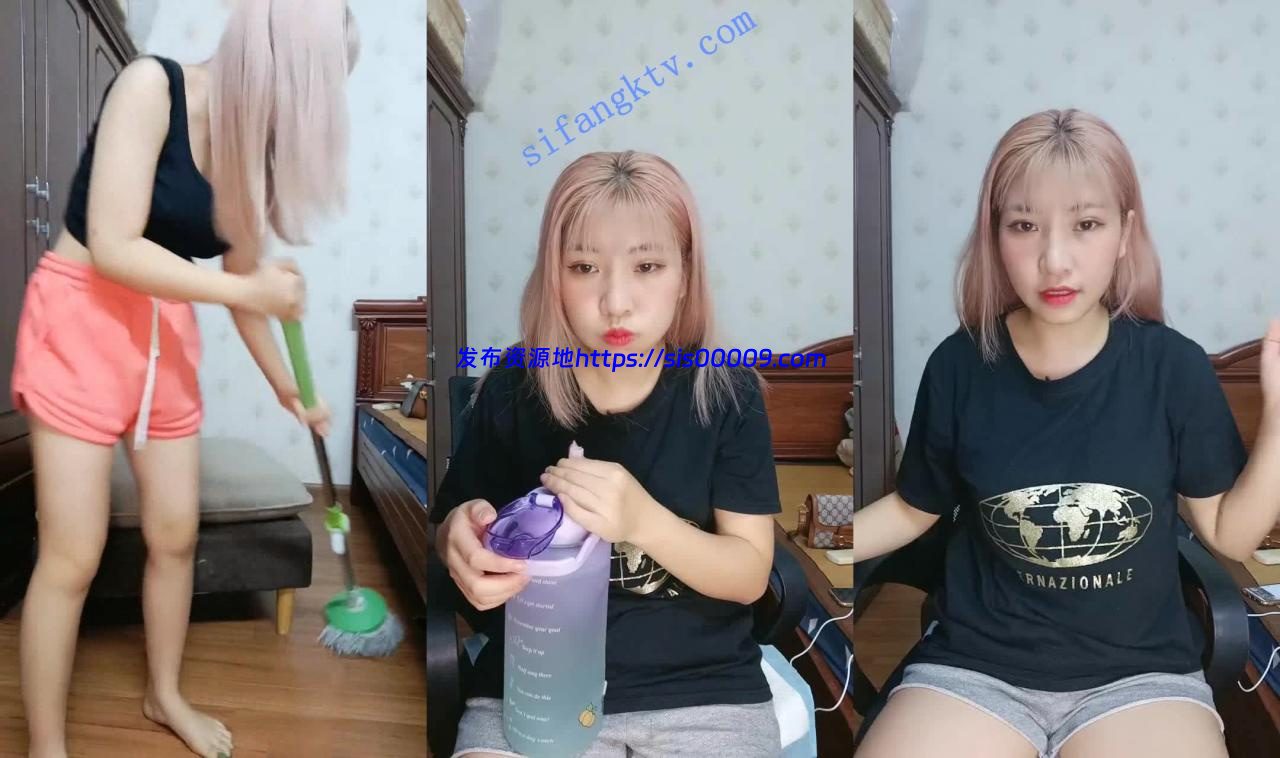 ⚡真是个水龙头！地板上都是她的骚水！【叫我幽梦】真骚~ 16