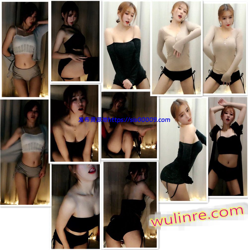 【斗鱼主播】性感美女 奶莉娜(艾玛寒亚) 飞机舞蹈群热舞大合集！ (170V / 10.4G) 2