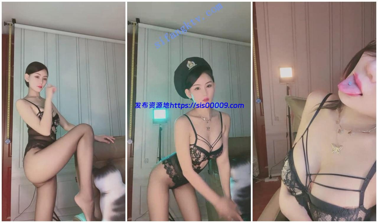 【网红健身女神洛幽幽回归 汤沁浪】女神归来 黑丝丁字骚舞 13