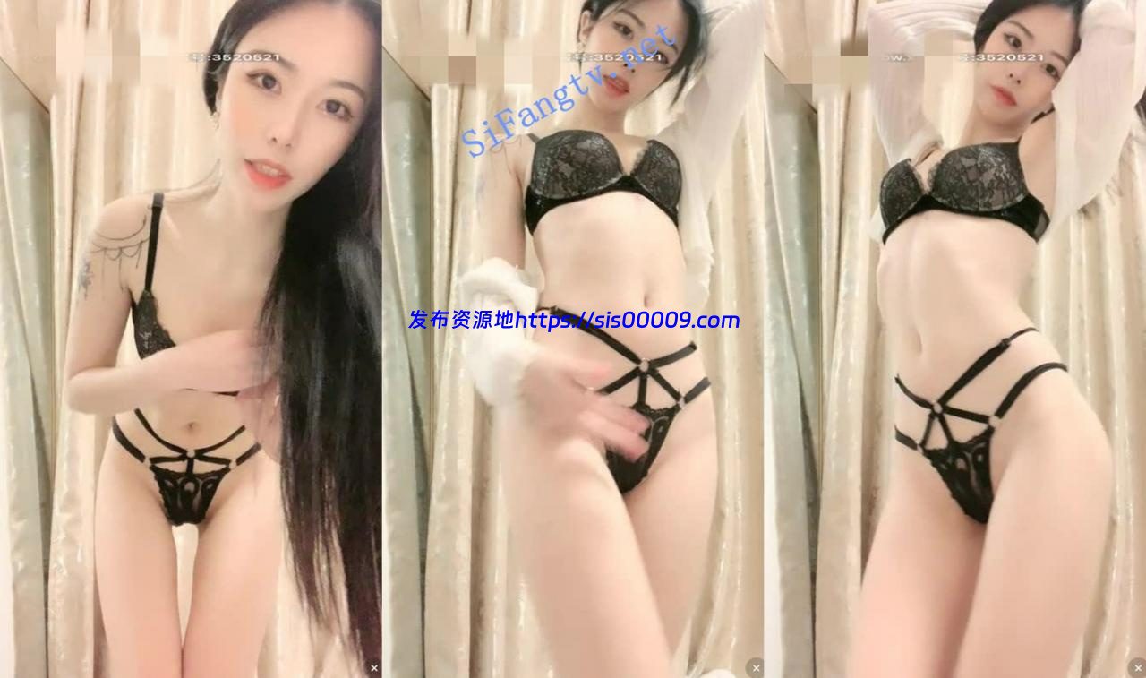 抖音网红女神（曦熙熹）高价计时房多场诱惑翘臀自慰 3