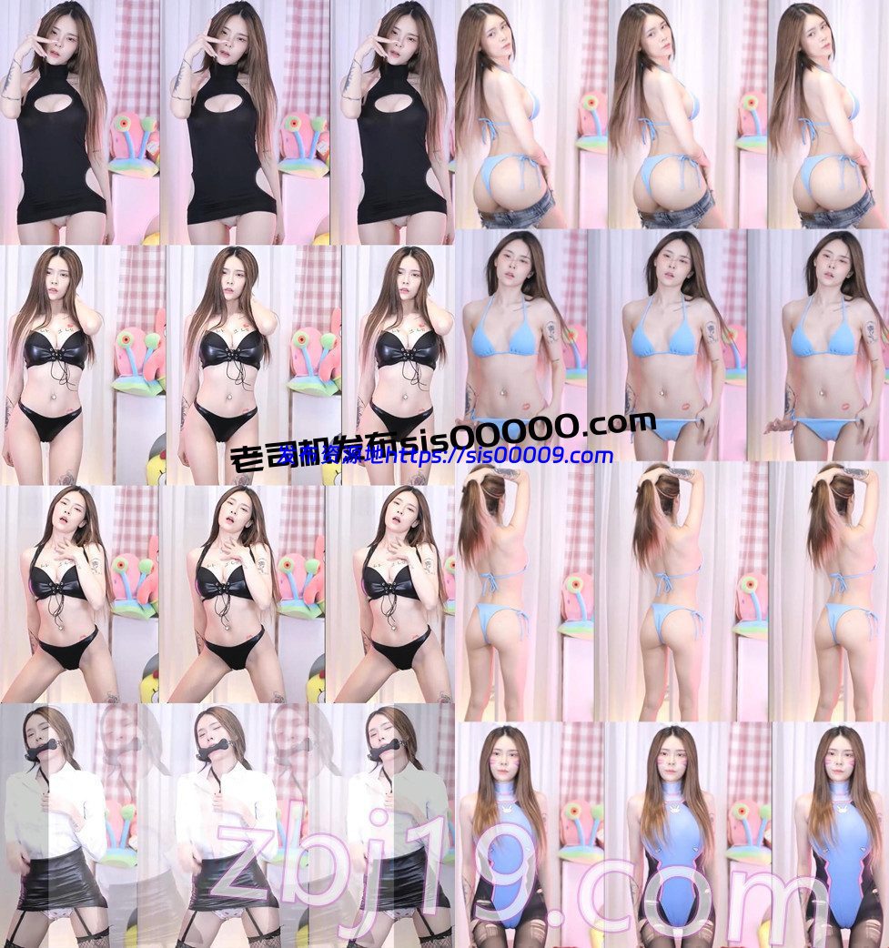 录制丨金提莫유카YUKA 8月直播骚舞剪辑原版 第二弹 含泳装 11V 1