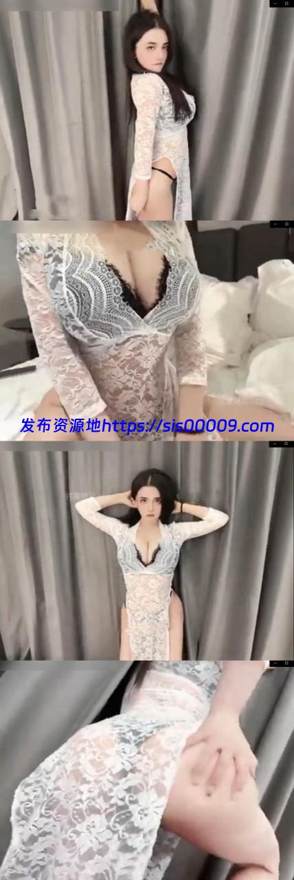 古阿扎 白纱撩起若隐若现，模拟上床视角[2v751M] 1