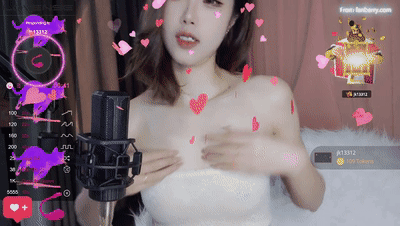 ❤❤❤颜值碾压一切，享受你的视觉盛宴吧，【Annamm33】揉胸 3