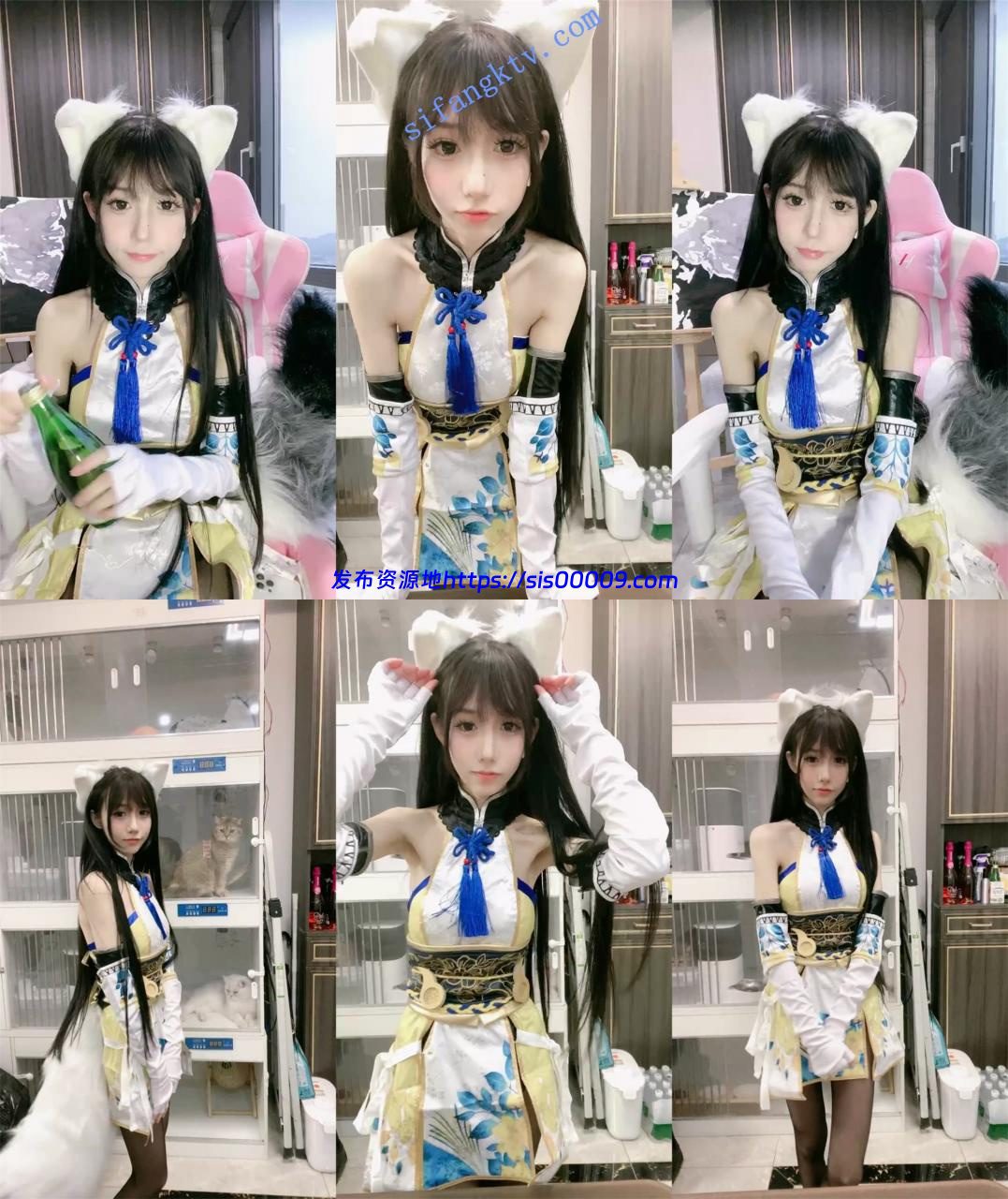 绝对秒射！女神今天超漂亮~【梨酱】道具狂插！白浆流不停~ 5