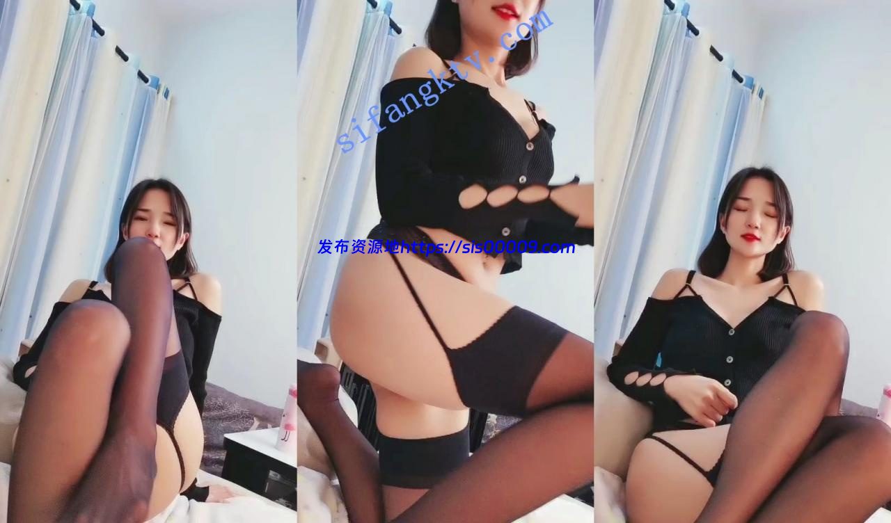 ₩【棠心】极品短发美妞情趣黑丝妩媚柔逼角度很多诱惑 4