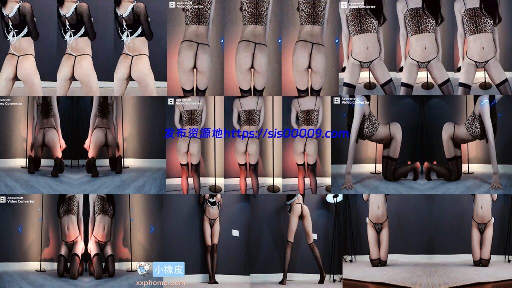 【虎牙 小5】新!千元大尺定制 豹纹钉子专场！黑丝美足 劲爆抖臀！独家~(2V/285M/8分27) 1