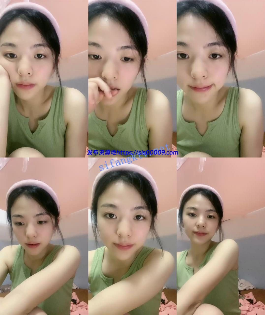 兄弟们！好纯好纯！清纯邻家女神~【小白甜妹】扣穴自慰~爽 5