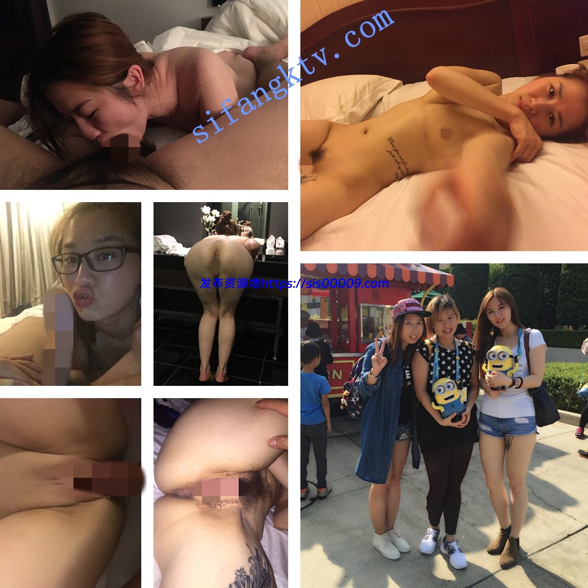 【泄密】清纯系三位反差母狗视图合集 1