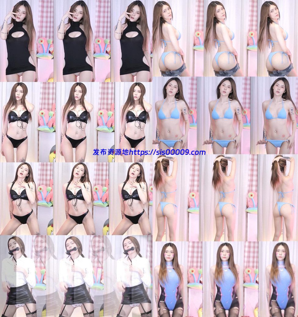 金提莫유카YUKA 8月直播骚舞剪辑原版 第二弹 含泳装 11V 1