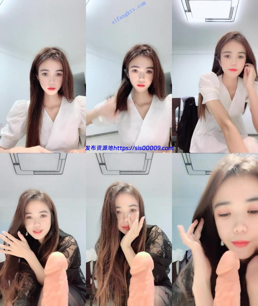 ♋♋【妮妮这呢】我操，女神首次拿假鸡吧插进去了~好爽啊 1