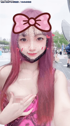 【推特Luna000yu/娜娜】顶级露出艺术家 地铁 户外 人前露出 7