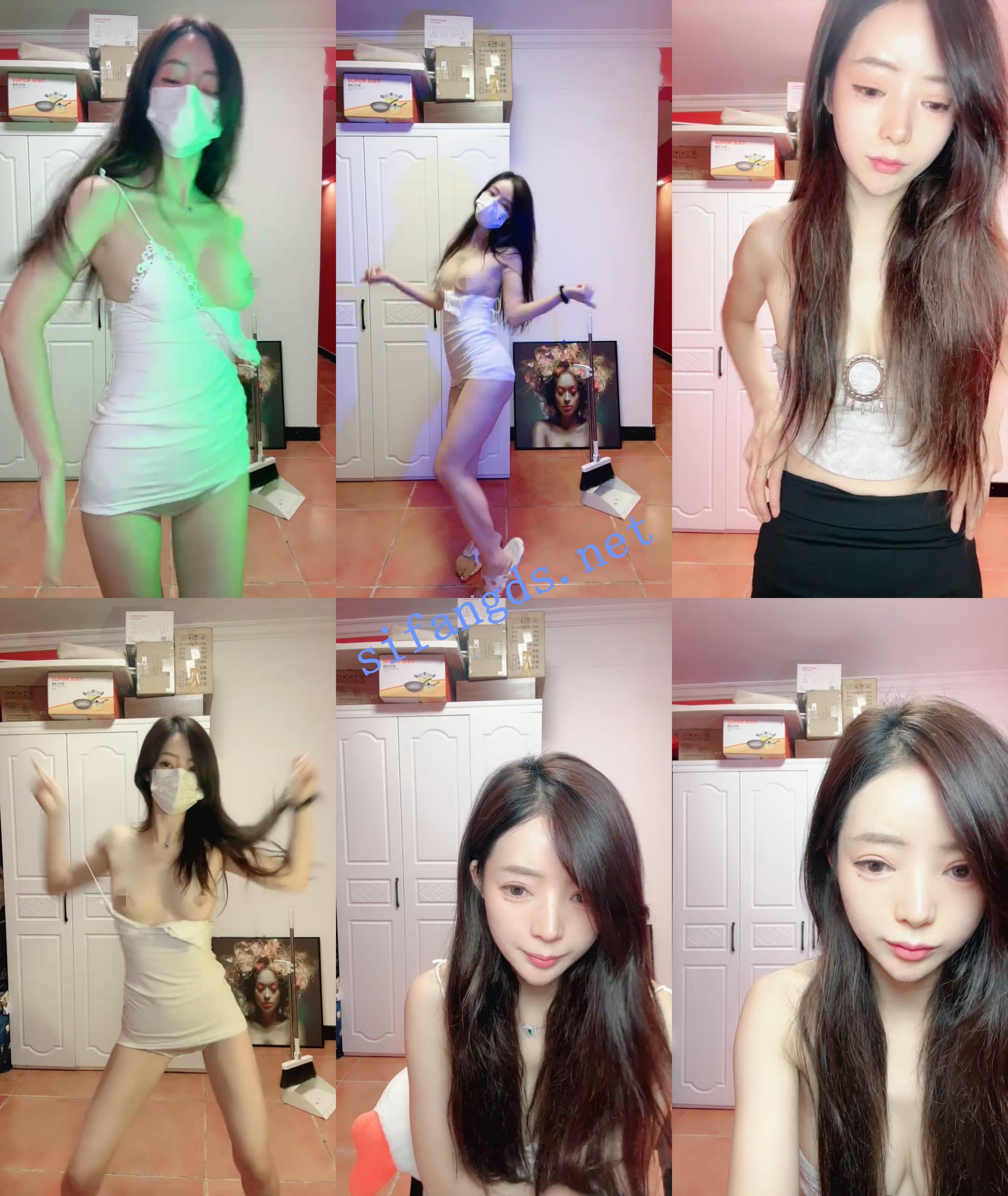 ██抖音热舞女神,【无虞】尺度全开,整个咪咪露出来跳 4 ██抖音热舞女神,【无虞】尺度全开,整个咪咪露出来跳 4