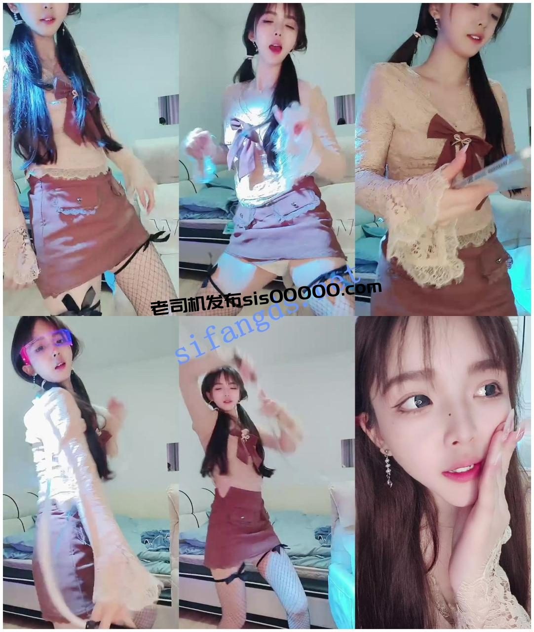 世间竟有此等尤物！~【小懒猫】骚舞超燃尺度道具自慰喷水~ 4