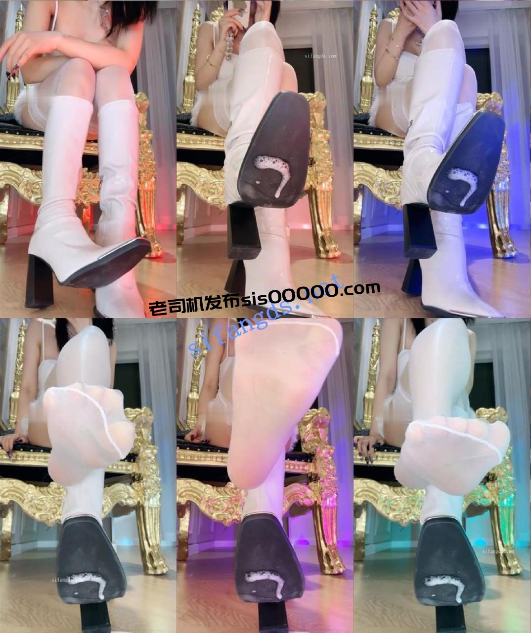 ❤️抖音网红女神【玥樾】丝足高跟长靴口水调教榨精 2 ❤️抖音网红女神【玥樾】丝足高跟长靴口水调教榨精 2