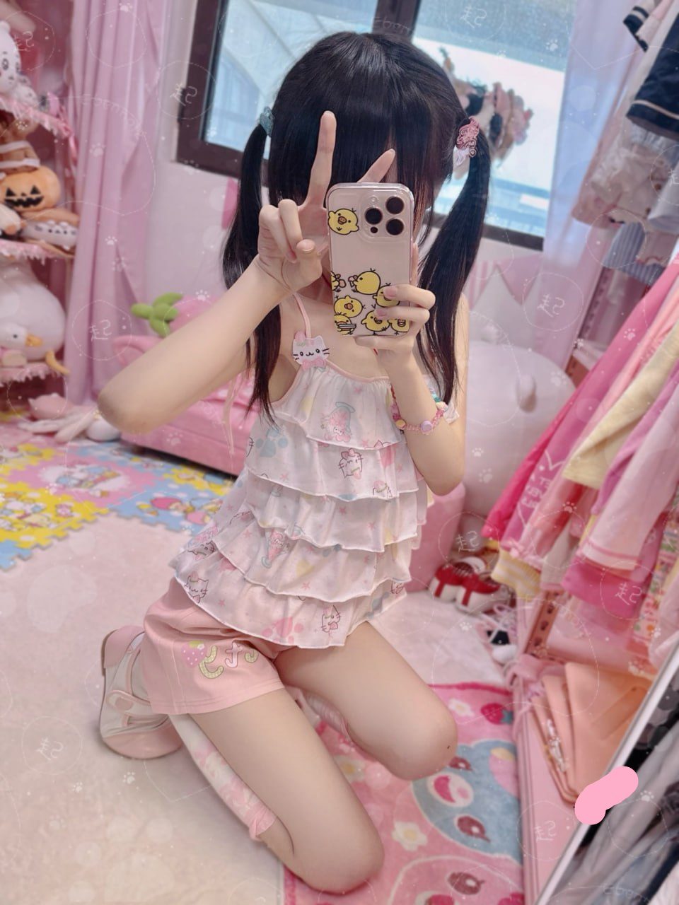 Jasmine幼酱 – [128门槛] 19分钟 双马尾白虎萝莉订阅 [19PnV-603MB] 2