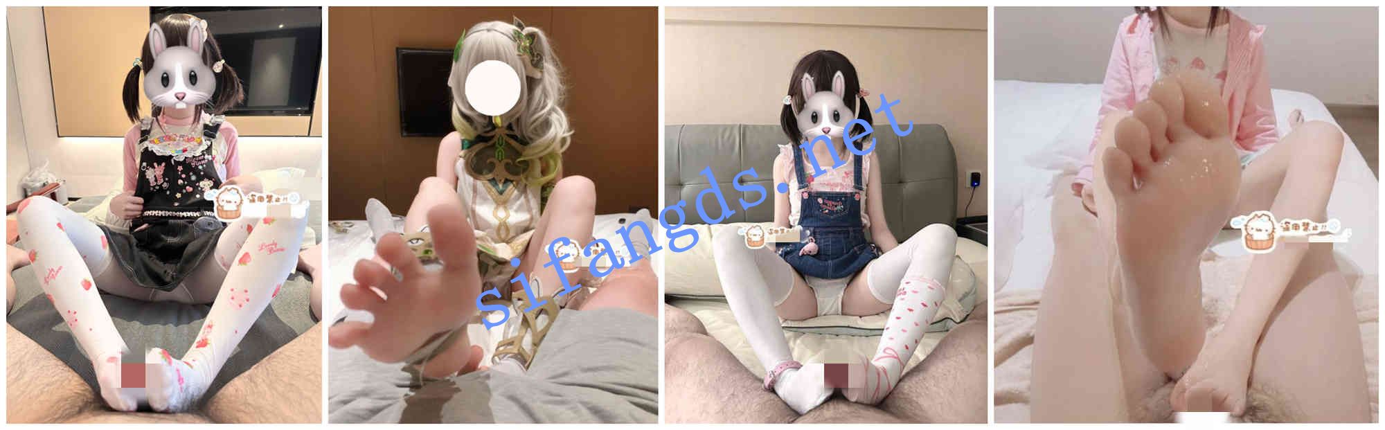 ⭐推特 幼萝酱⭐身高154cm小萝莉 188门槛福利 足交！ 7