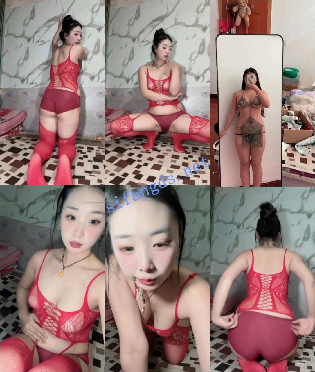 ✅抖音 伤心的烤地瓜 33万粉 巨乳 半裸裸舞 情趣内衣反差 23V 9