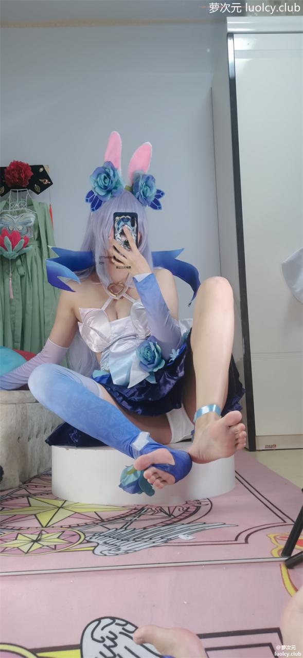 沐沐酱 – 新作 Cos新版蓝色公孙离 [27P4V-408MB] 持续更新中 百度云 5