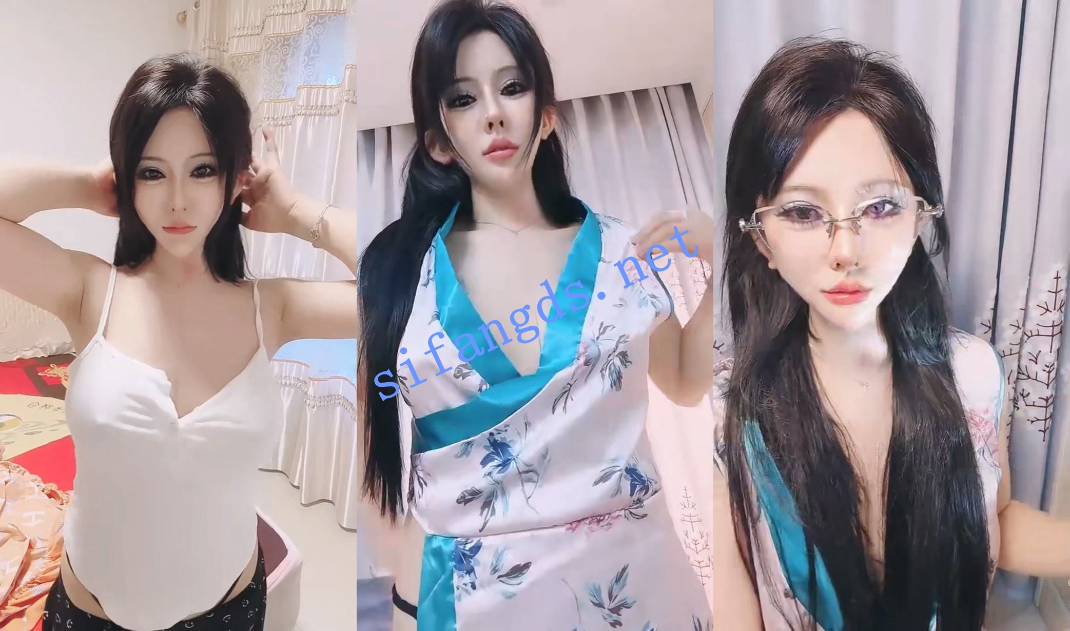 标准网红脸~确实很美~【花生奶】汹涌巨乳~大黑鸡巴插B喷水~ 2