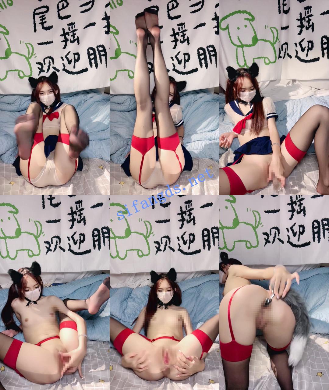 【你的鱼宝】邻家小女孩~JK学生服~道具自慰爆菊~喷水 2