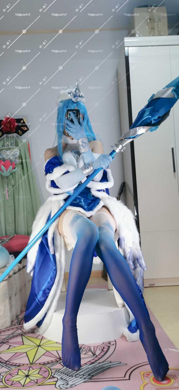 【新】沐沐酱 – Cos王昭君原皮[48P+4V][469MB百度云] 2