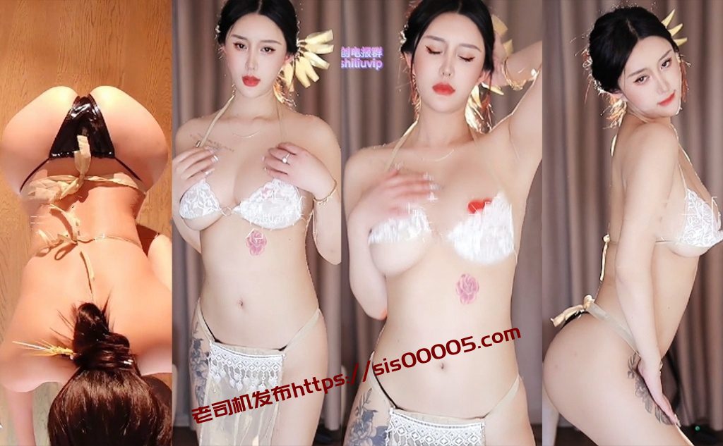 【CC 依阳baby】大尺内衣定制热舞 镂空情趣超细丁字 巨乳半球抖胸！【1V】【109M】 1