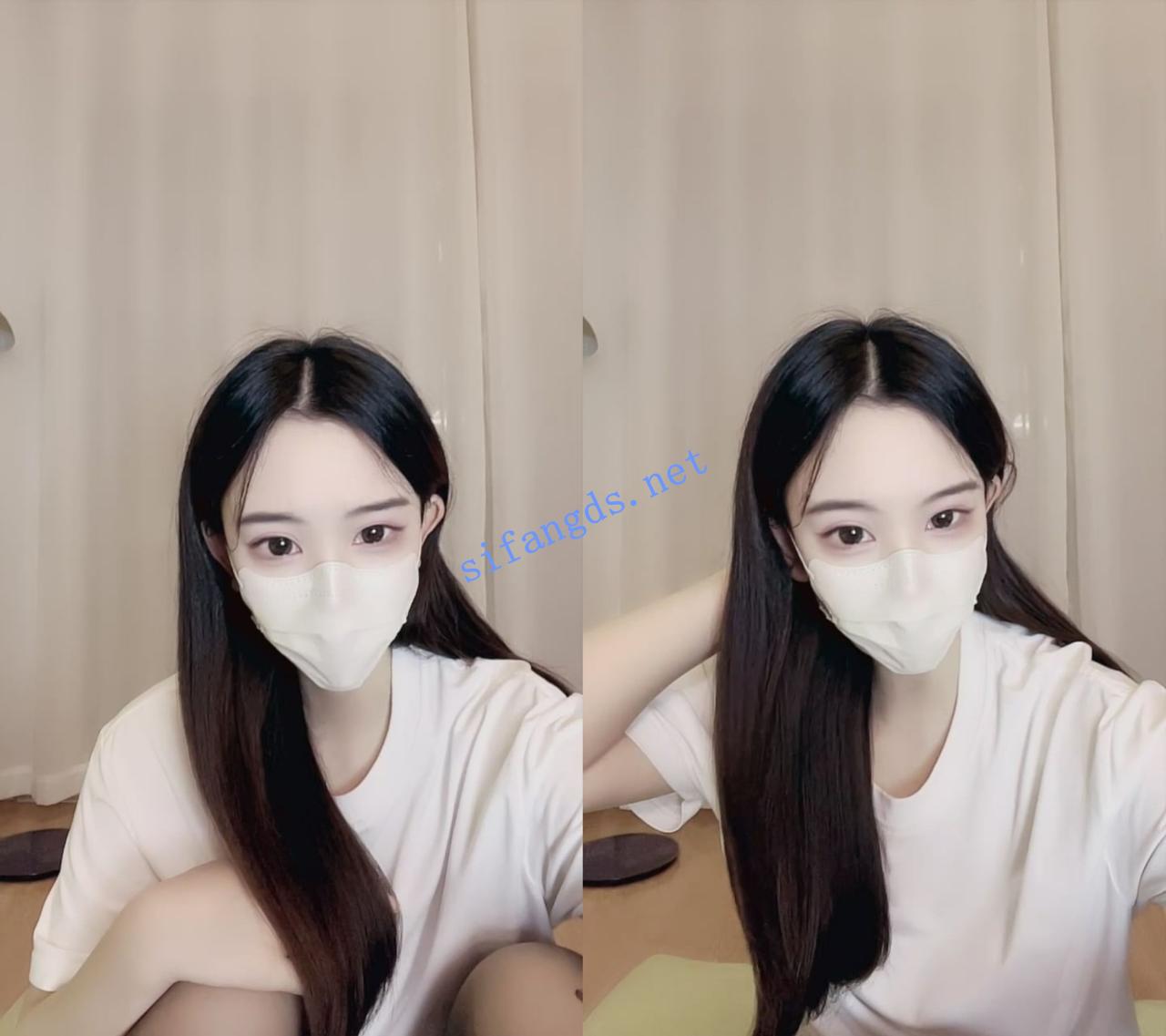 ██极品新人~【月宝吖】戴着口罩都感觉很漂亮，首场大秀 2