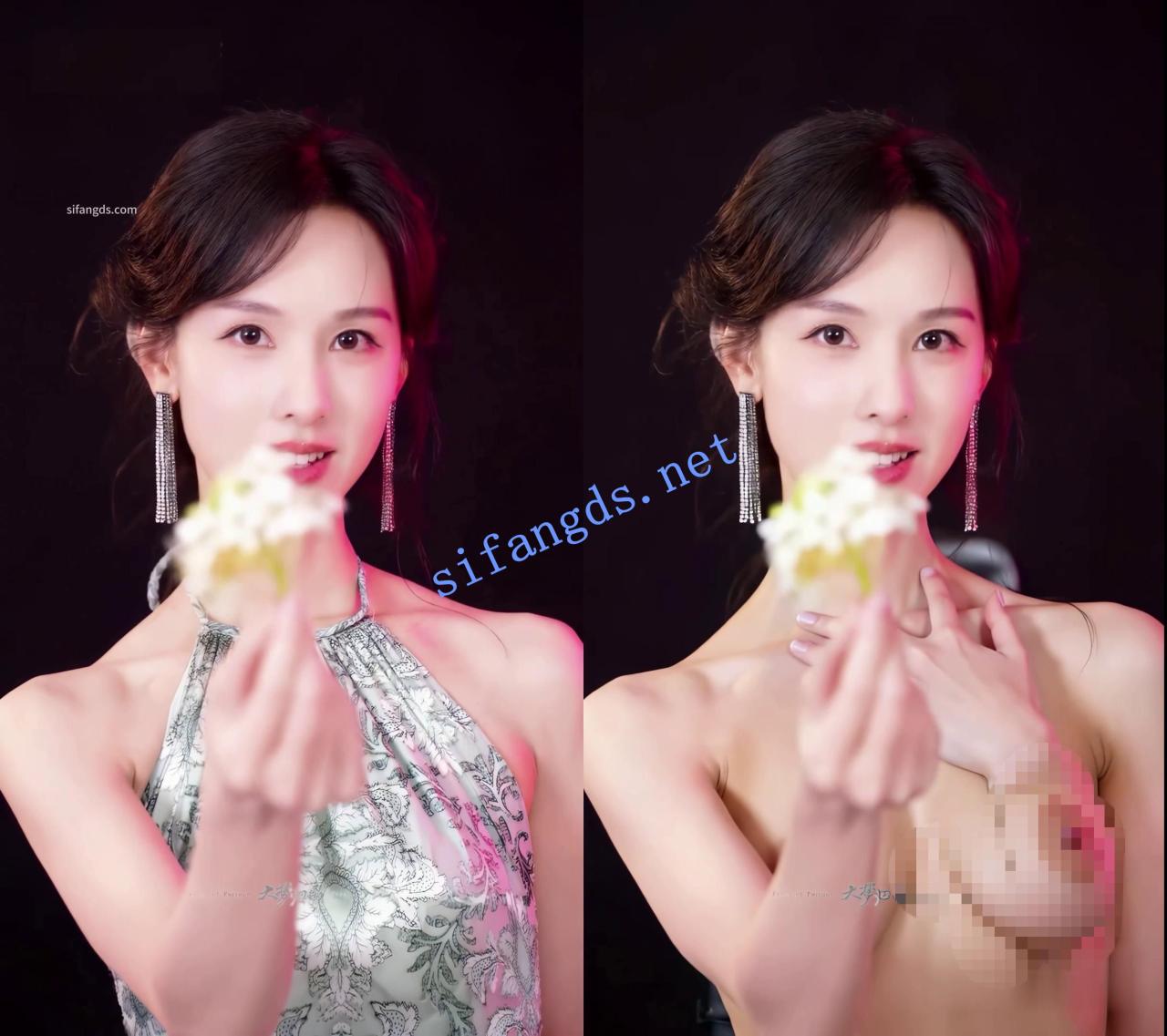 【4K-AI脱衣】抖音网红：少女/少妇短视频去衣裸舞对比 第2期 10