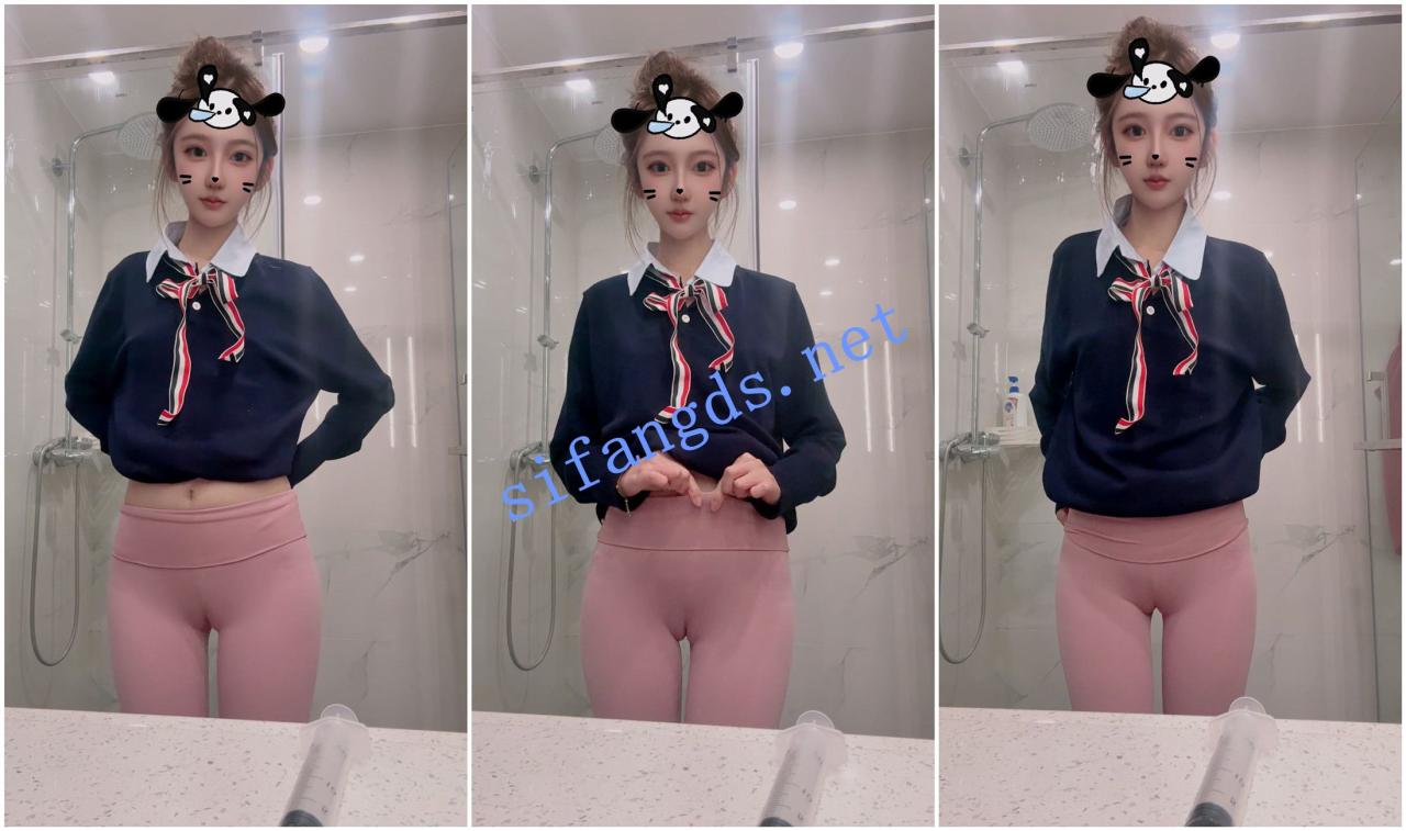 【快手福利】【en崽/胡豆豆/莫小陌】大奶骆驼趾丝袜美腿诱 2