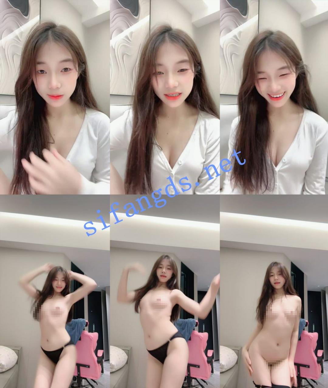 【吧啦】清纯少女下海~边跳边脱光光~掰穴自慰~好粉好嫩 8