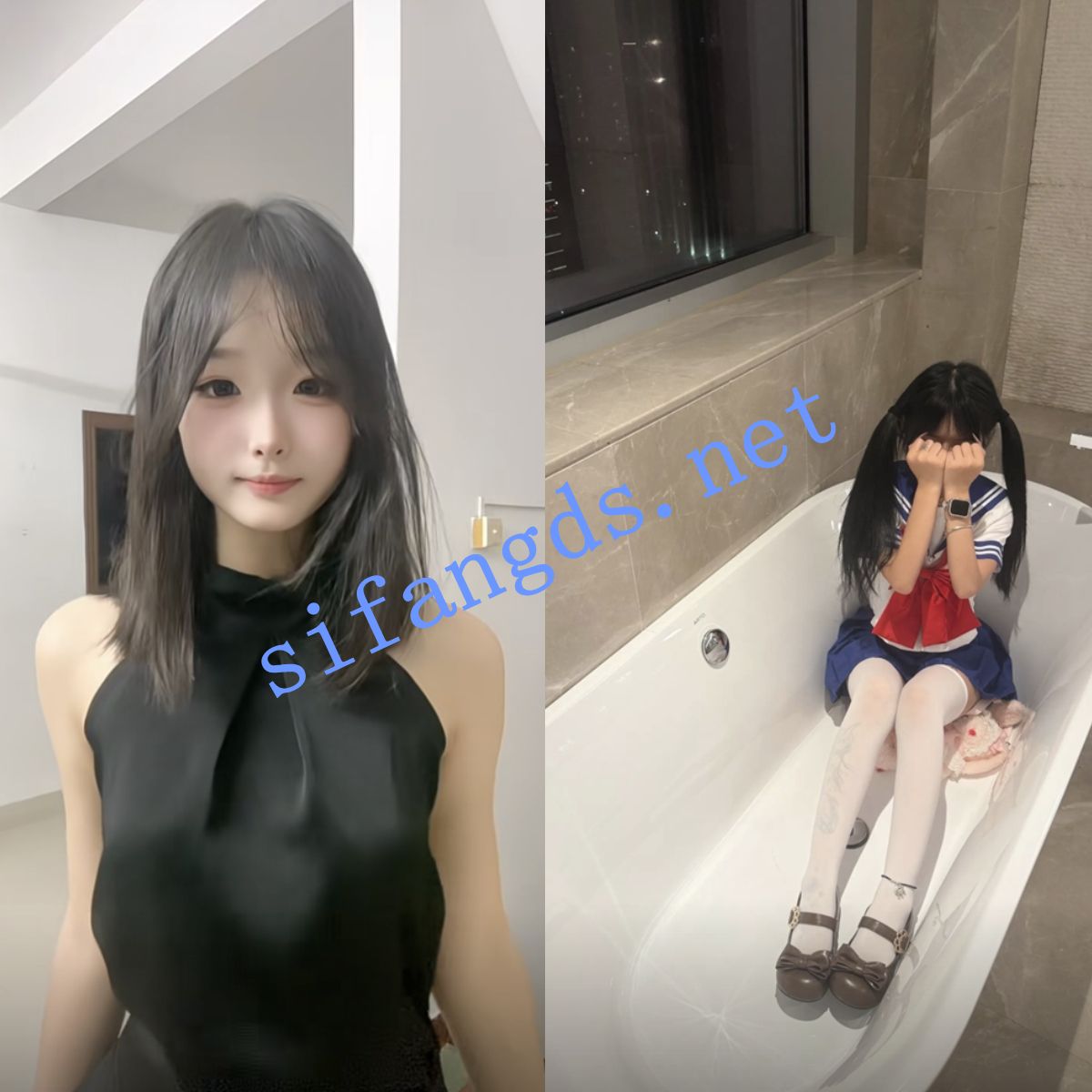 ❤️抖音【呆呆呓/宝宝呓】极品可爱萝莉户外撒尿自慰福利 1