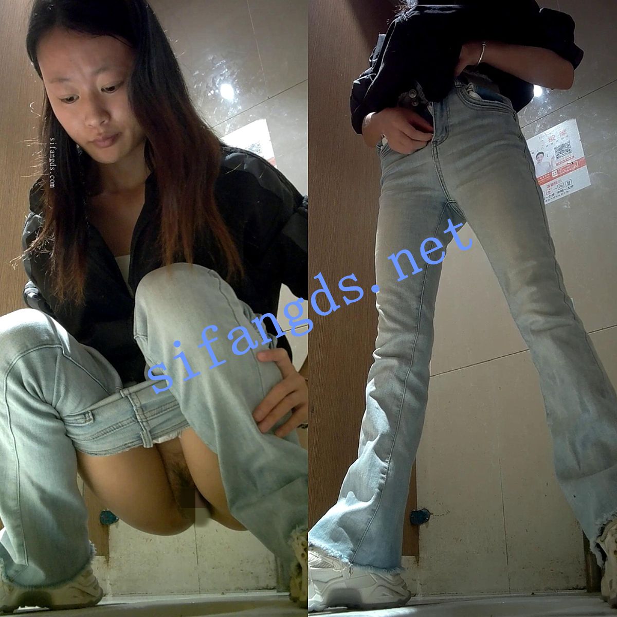 ❤️【厕拍】全景前拍 小姐姐往逼里塞遥控跳蛋（合集） 16