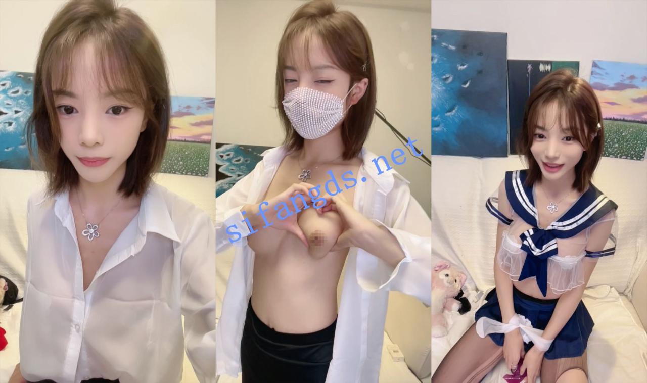 【彩色的小熊宝宝】骨感校花~纯欲女神！人瘦奶大 道具自慰 5