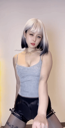 快手40W粉主播 猫儿壹只猫儿 福利骚舞骆驼趾顶B摇大合集【124V】【3.65G】 12