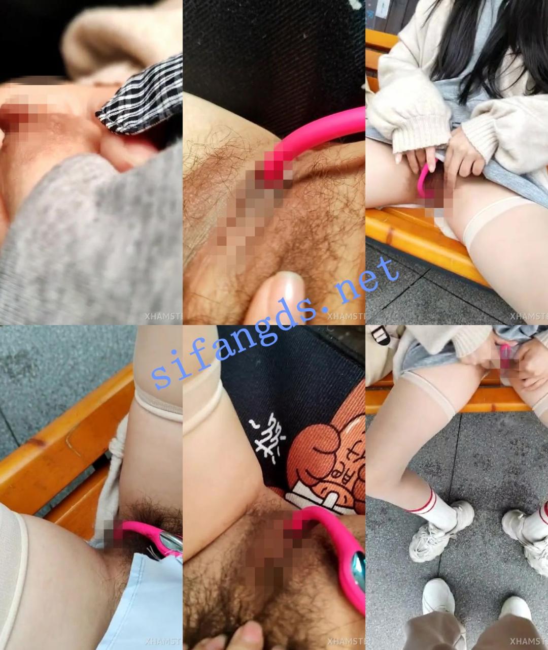 灬户外达人！【saosao】公园跳蛋喷水~楼梯口交~无套啪啪刺激 4