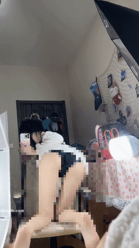 【精品】抖音博主【囧静】微密圈足控内衣私拍 极品翘臀 10