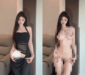 【核弹】AI裸舞，大神级制作，抖音极品小姐姐们裸舞对比 6