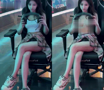 【AI脱衣】抖音网红：抖音网红山海观雾-刘二萌脱衣对比 4