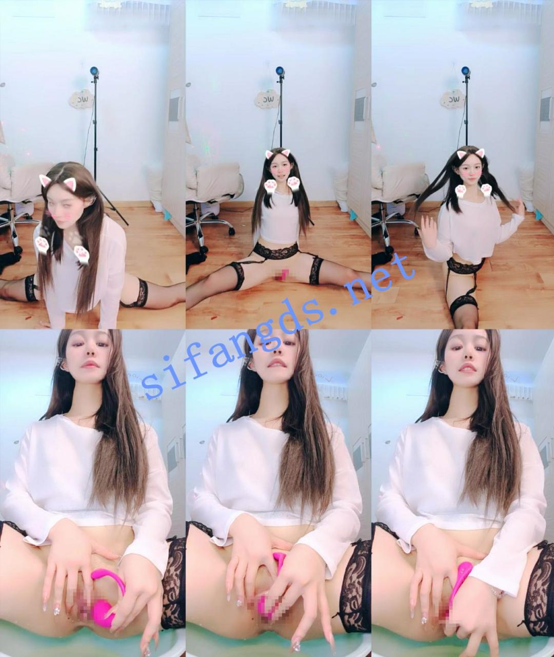 舞蹈系尤物！【九魅儿吖】真空骚舞一字马大屌自慰高潮爽~ 3