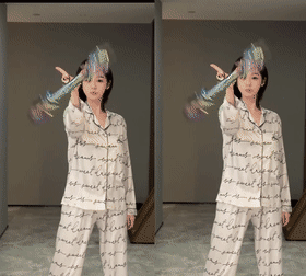 【AI幻想】核弹级 每日女神之程女士纯享 你行不行啊，细狗 22