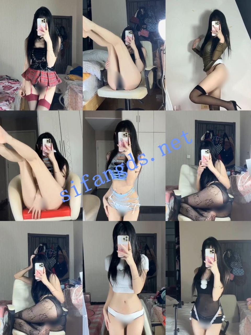 【精品】抖音博主【囧静】微密圈足控内衣私拍 极品翘臀 6