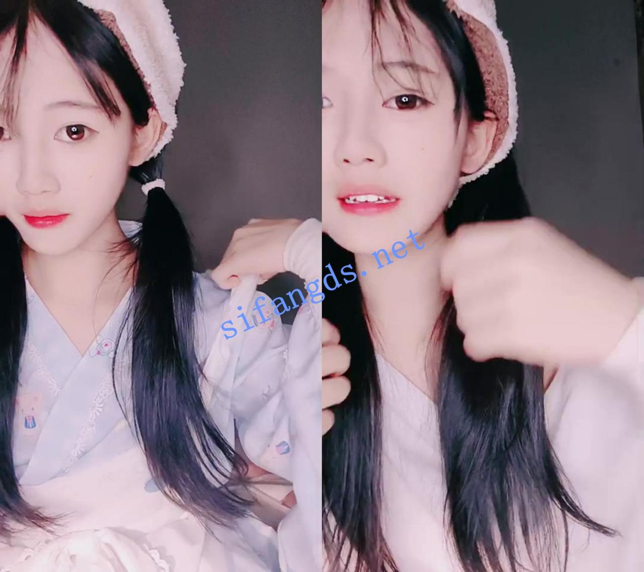 ██清纯校花下海！【小小的小朋友】裸聊，收费房表演5 1